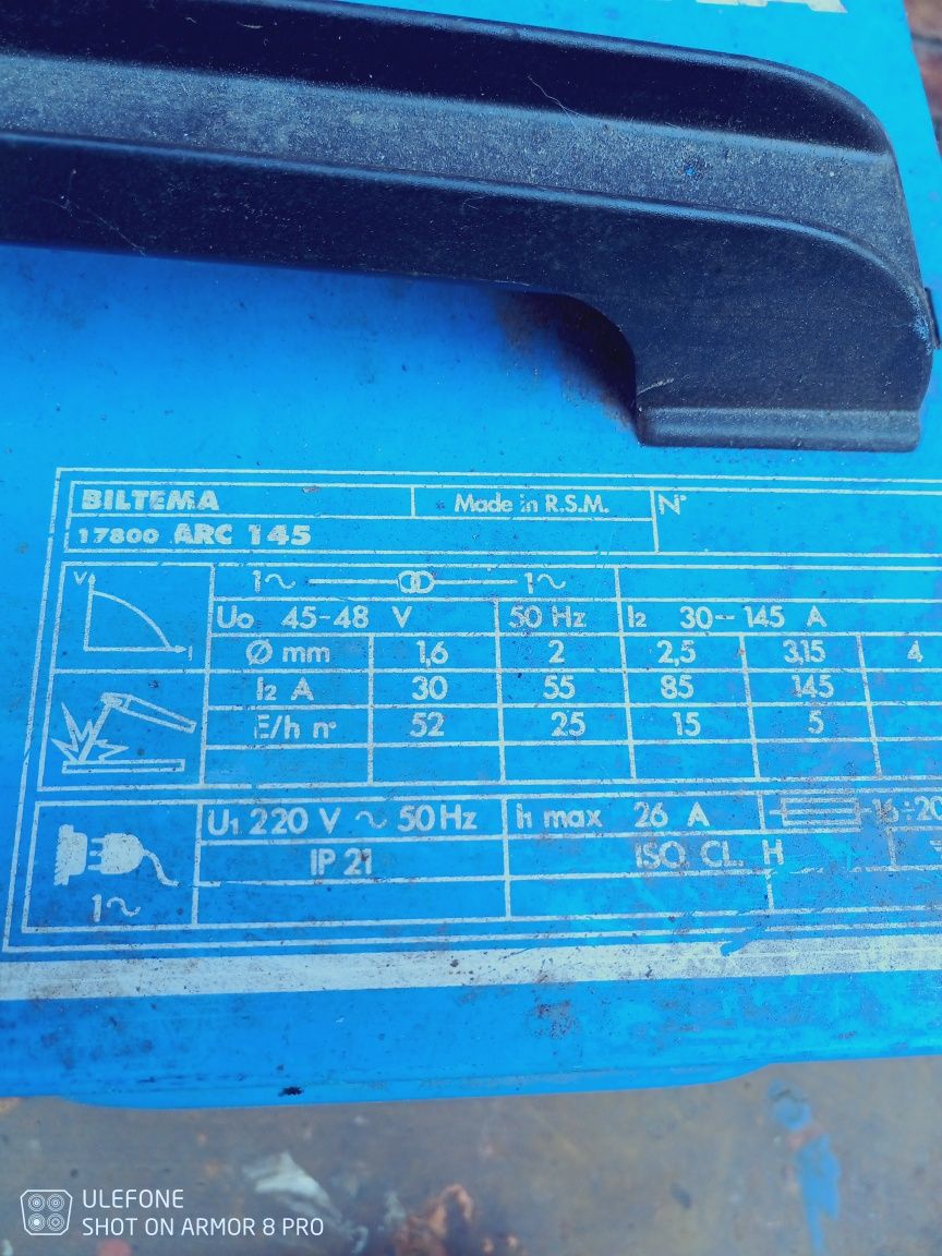 Spawarka 145 Biltema