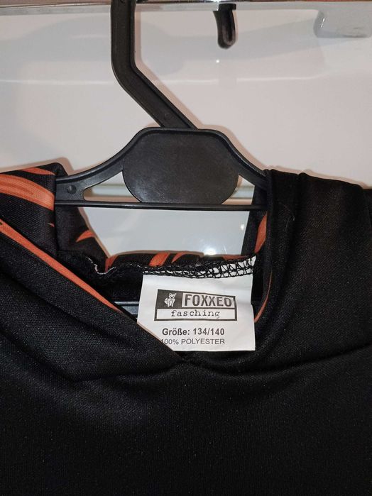 Szata z kapturem strój na Halloween, płaszcz rozmiar 134-140