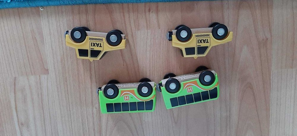 Drewniane tory, pojazdy + inne