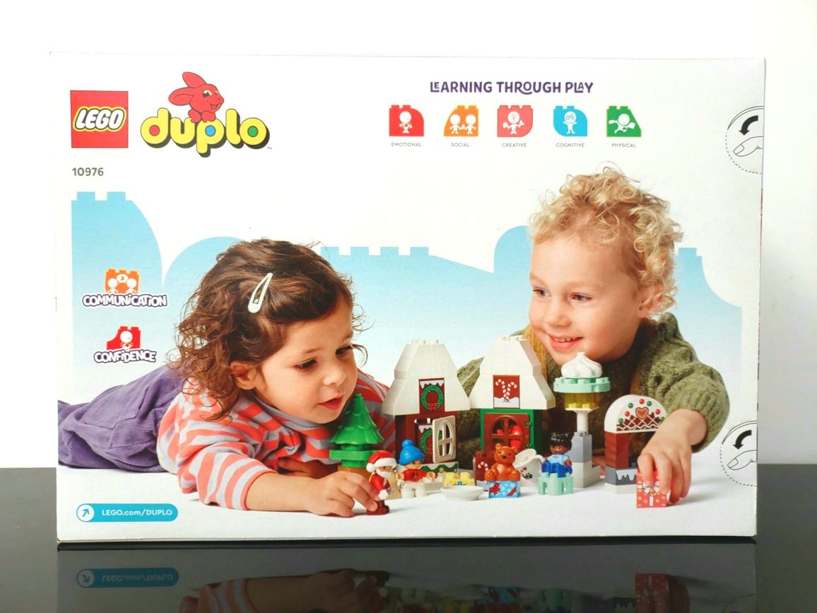 LEGO DUPLO 10976 Piernikowy domek - Święty Mikołaj, Święta