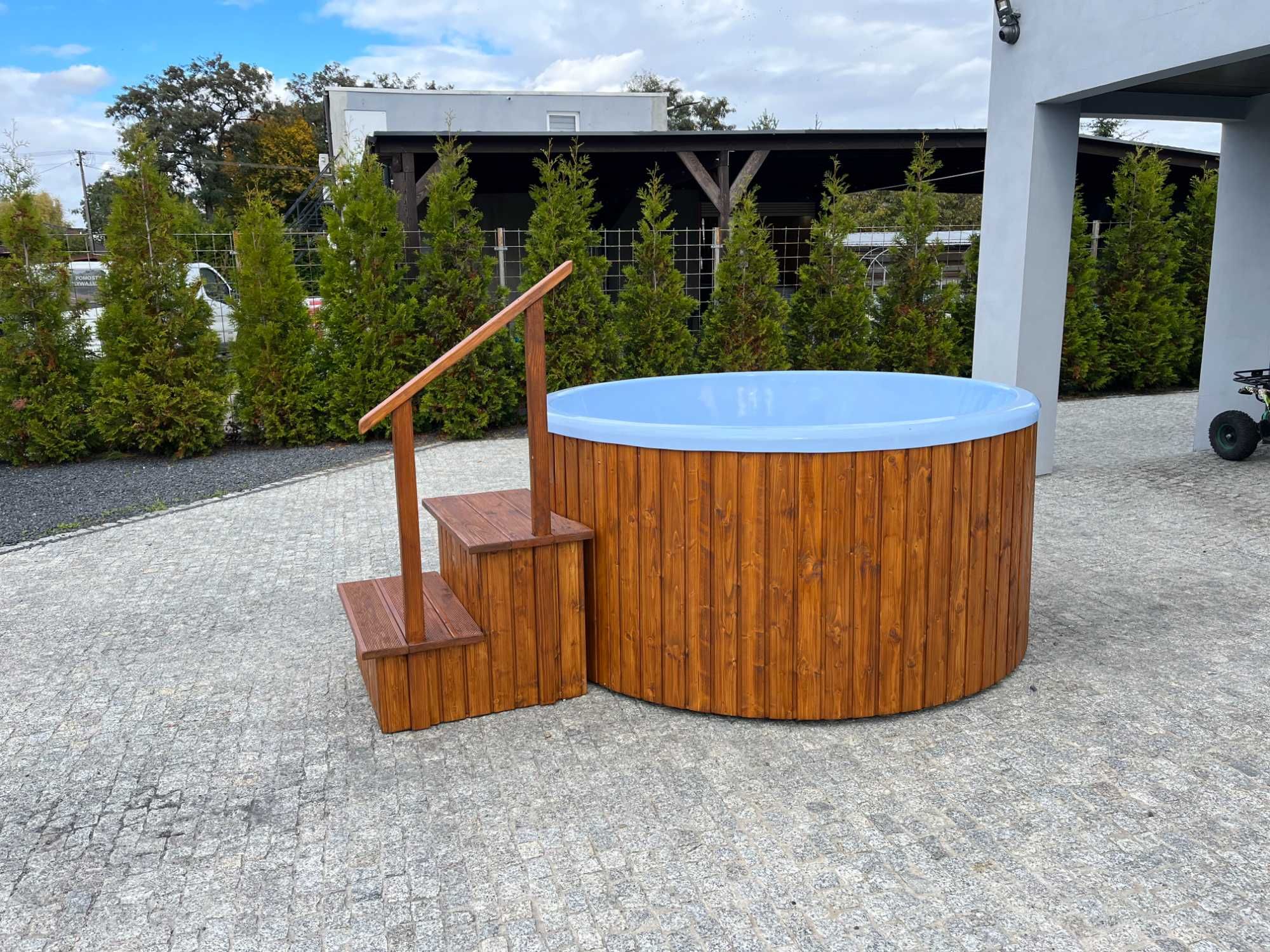 Basen Ogrodowy Jacuzzi Ogrodowe Bania Wanna Oczko Wodne Niecka Balia