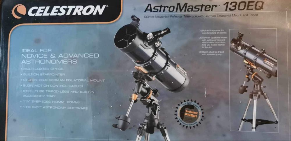 Sprzedam teleskop Astro Master 130 EQ
