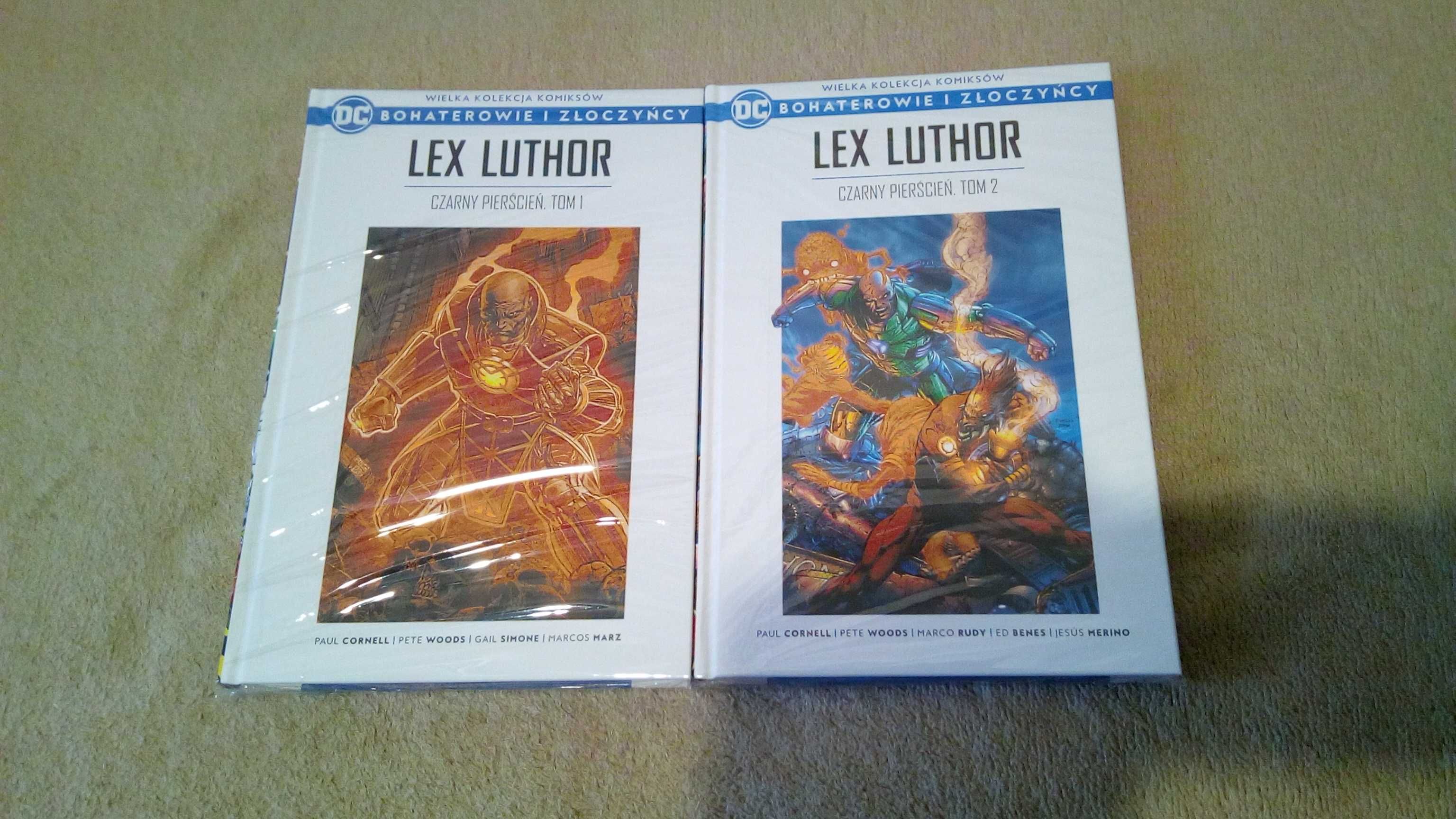 Lex Luthor - Czarny Pierścień - cz.1 i 2 - komplet