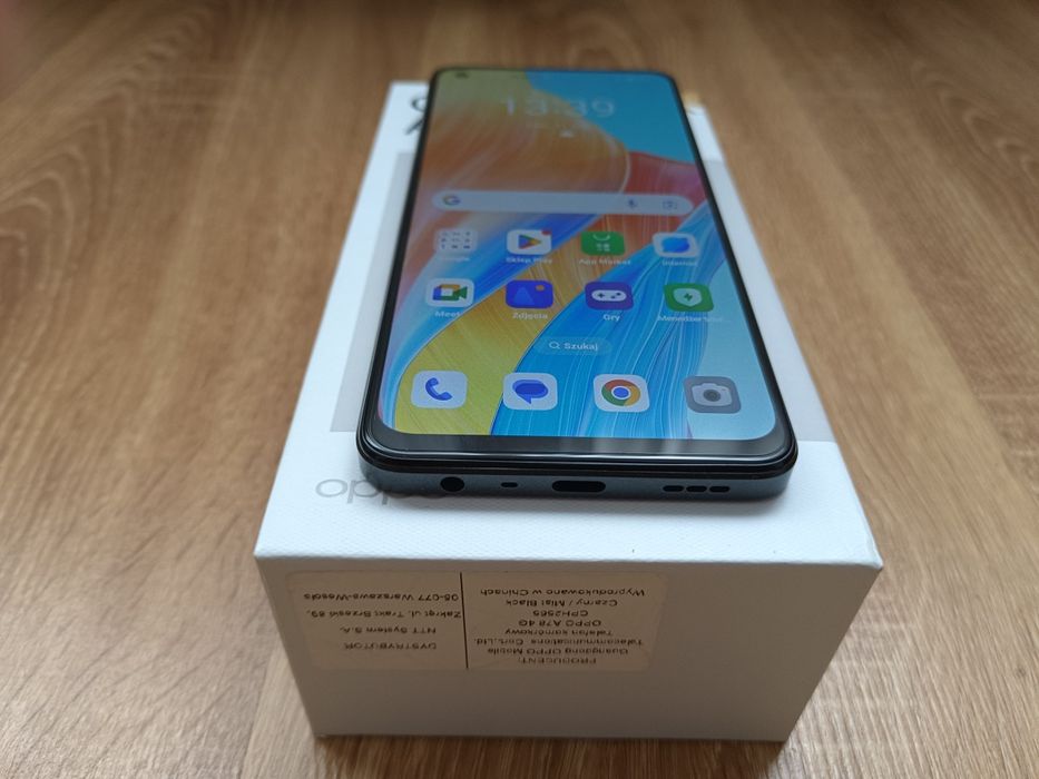 OPPO A78 8/128GB 6,43" Amoled 90Hz 50Mpix Jak nowy gw.24