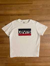 Белая футболка Levi's