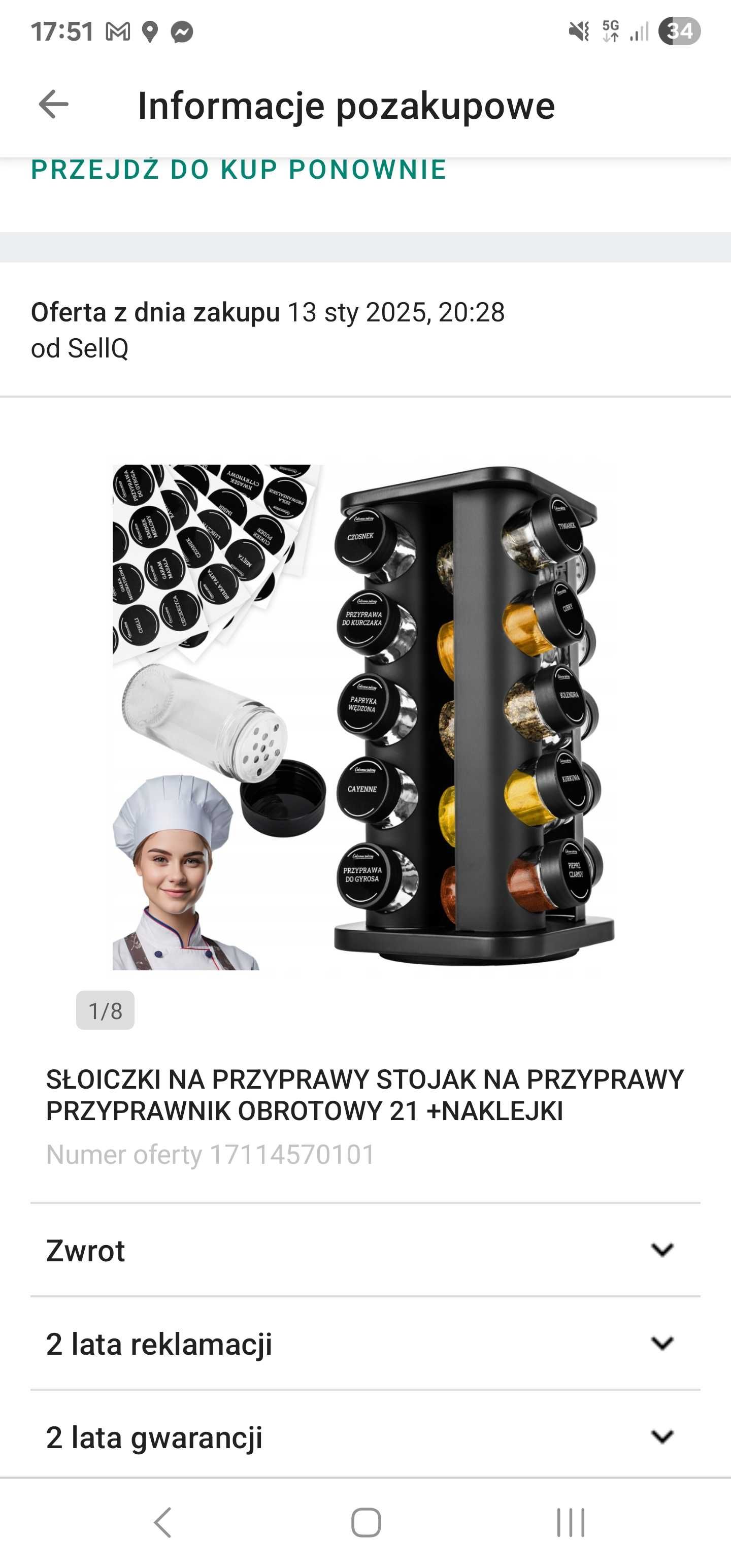 Stojak na pojemniki na przyprawy