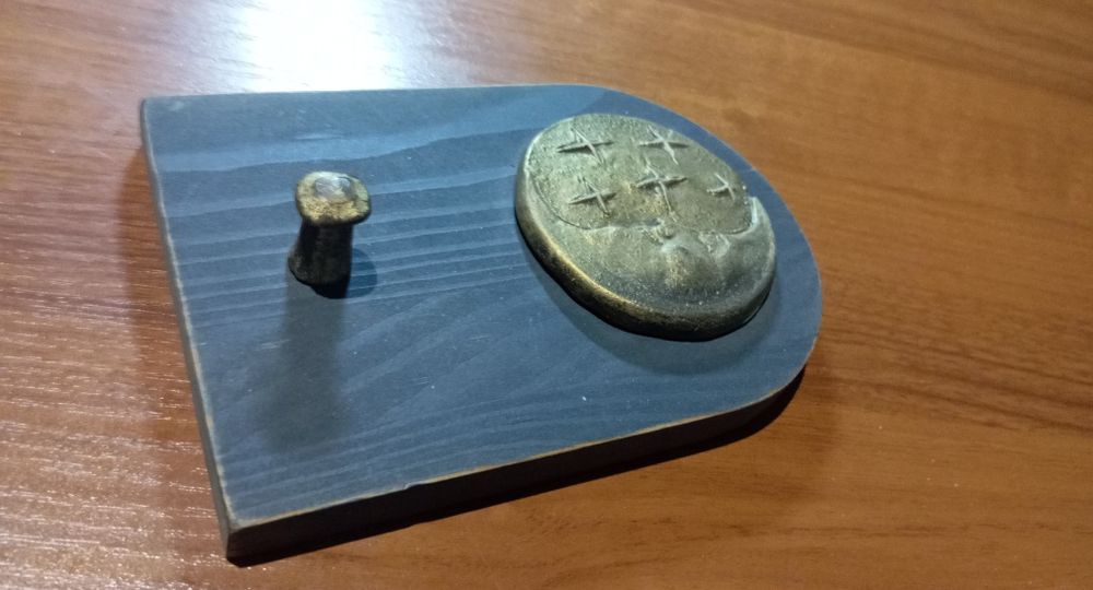 Drewniany stylowy wieszak na klucze smycz ręcznik