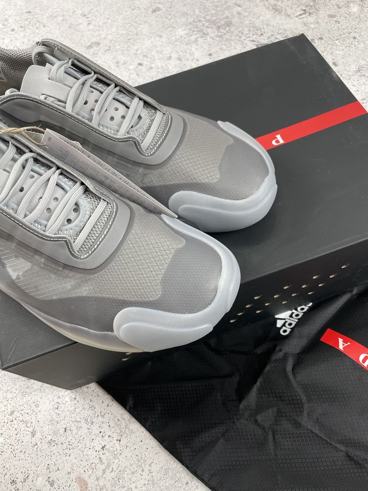 Adidas x Prada Luna Rossa 21 Grey Sneakers Unisex кросовки Оригінал