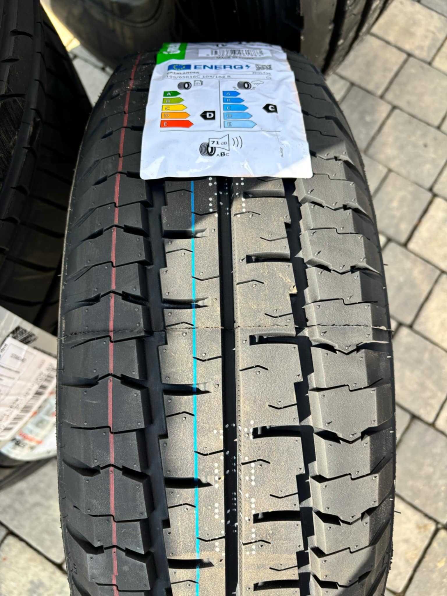 Nowe Opony LATO 195/65R16C Dostawcze 2025 grenlander FV Dostaw0zł