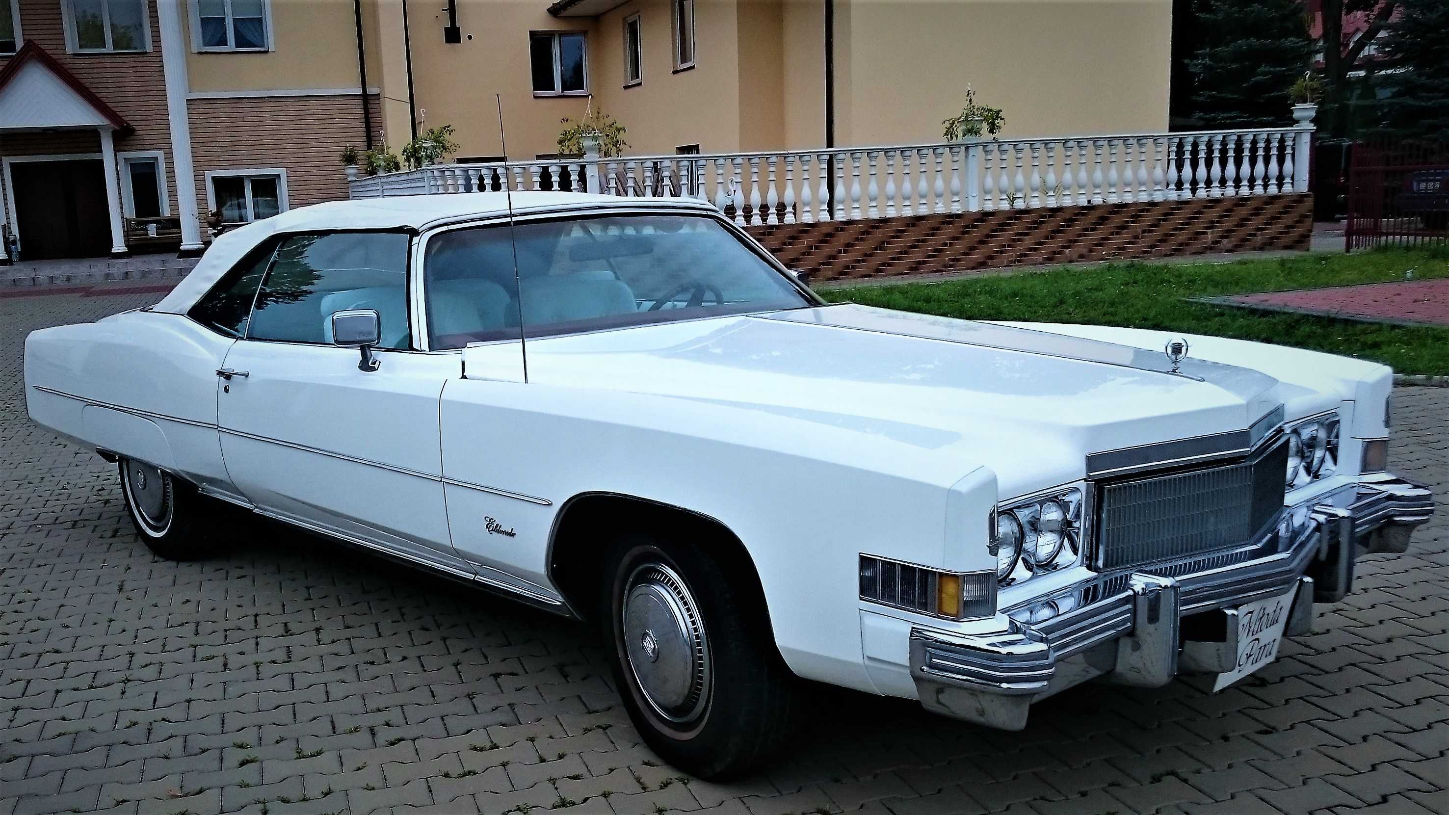 Cadillac Eldorado Cabrio 1974r. samochod do ślubu auto na wesele inne