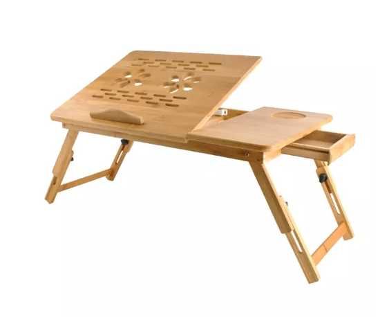 Бамбуковий столик для ноутбука, столик для ноутбука