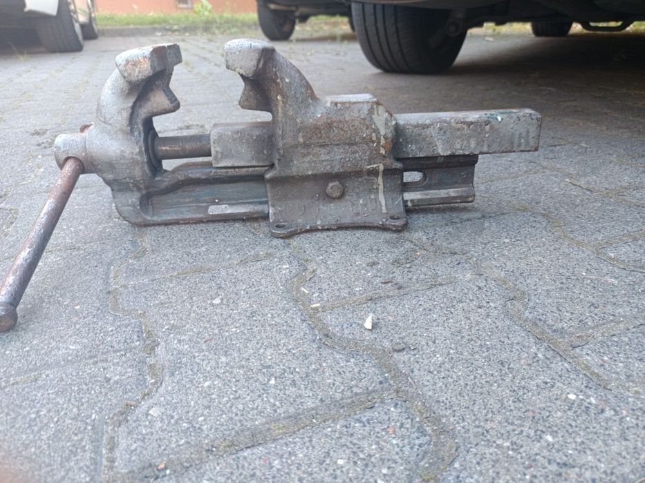 Imadło HEUER FREUND – solidne, 15 kg, szczęki 120 mm