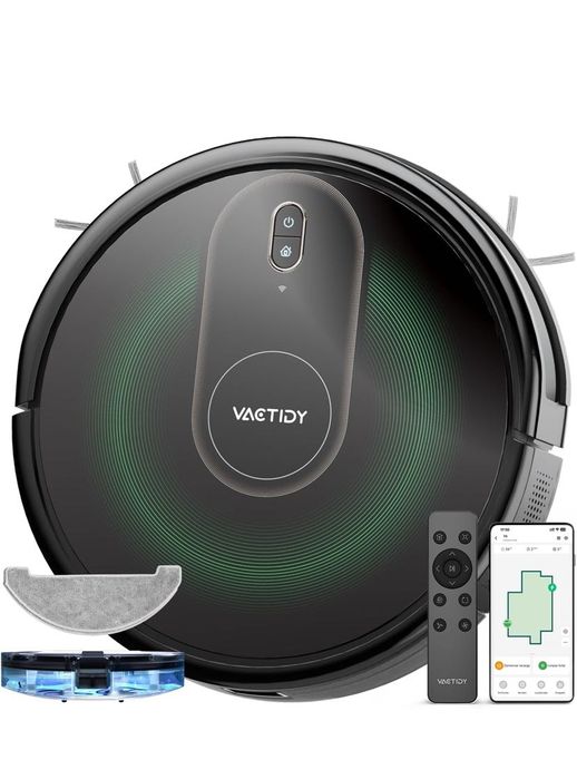 Robot Aspirador 2 em 1 (Aspira e lava)