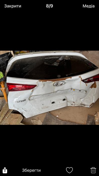 Скло заднього багажника  хьюндай Кона