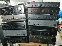 Vários amplificadores de boas marcas Sony Yamaha technics nad Denon ro