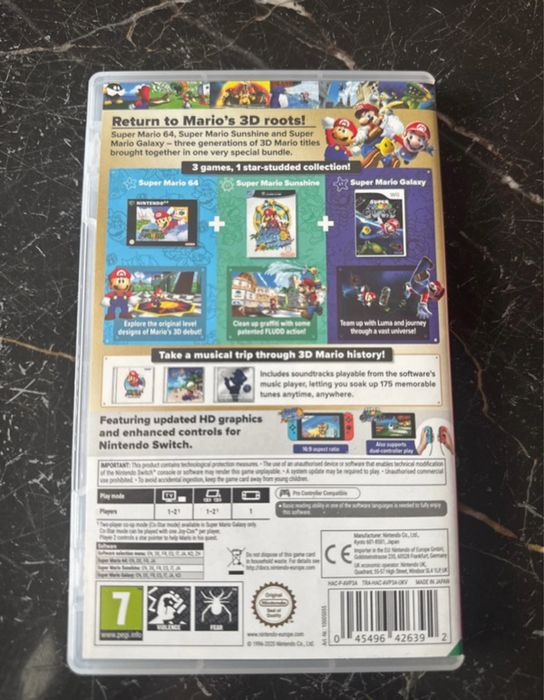 Super Mario 3D All Stars Nintendo Switch gra