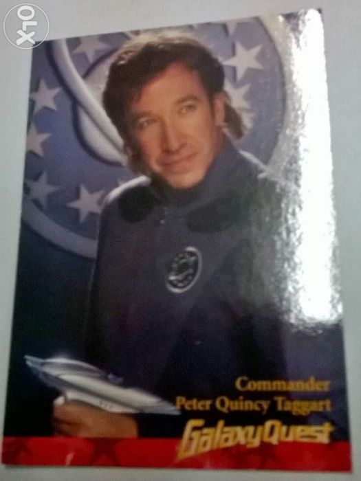 Set 8 cartas diferentes da série Galaxy Quest de 99 estando como Novas