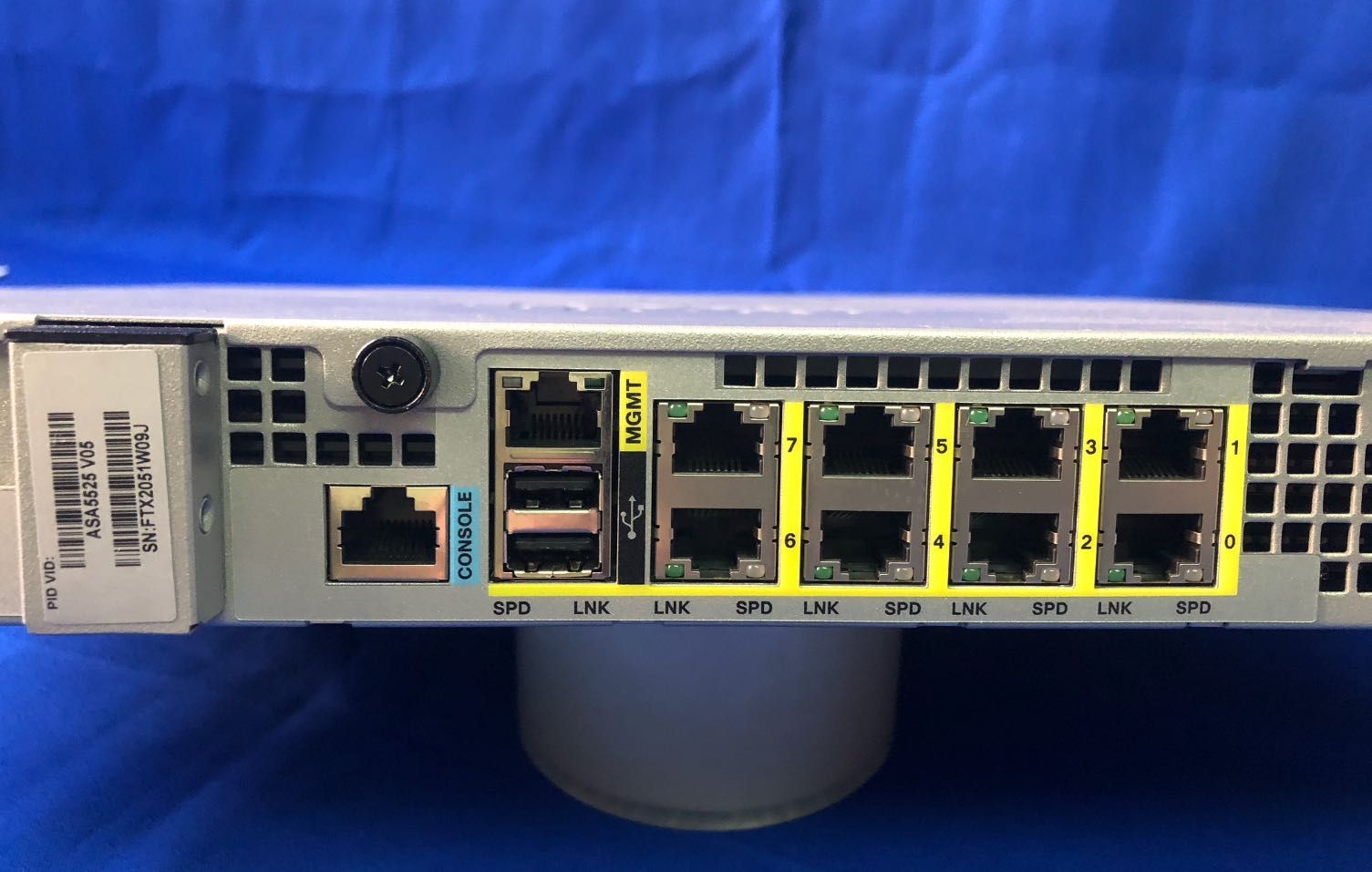 Firewall profissional Cisco ASA5525-FPWR-K9 novo!