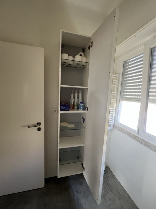 Movel de parede de prateleiras