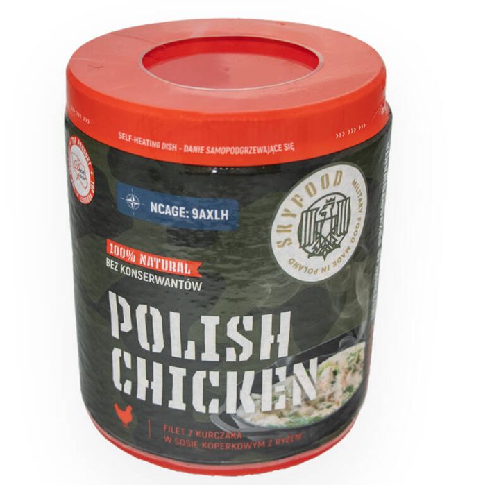 filet z kurczaka w sosie koperkowym gorąca puszka