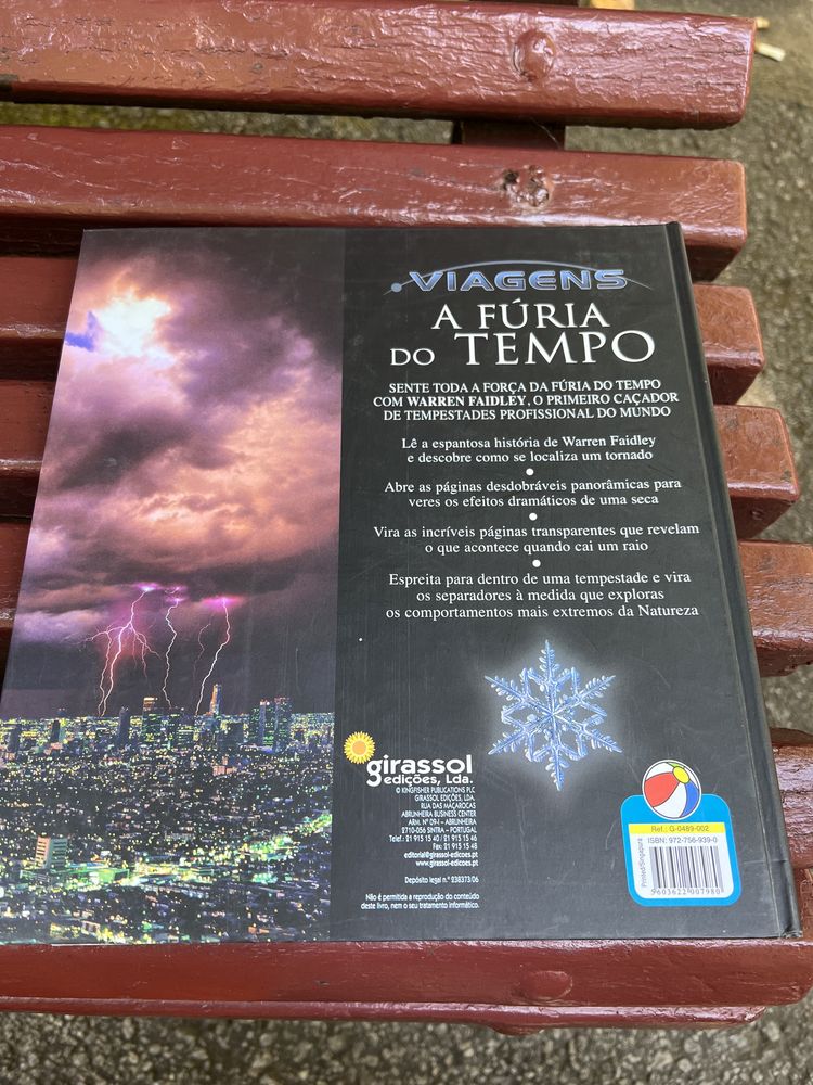 Livro a fúria do tempo