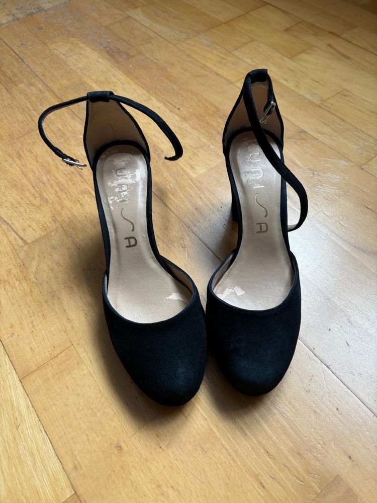Buty skórzane unisa