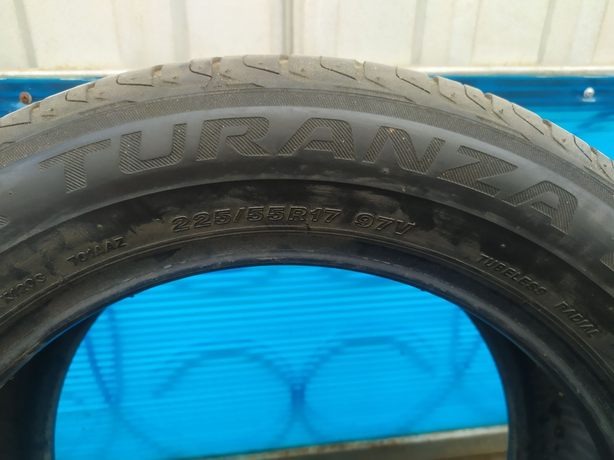 Bridgestone turanza 225/55/17