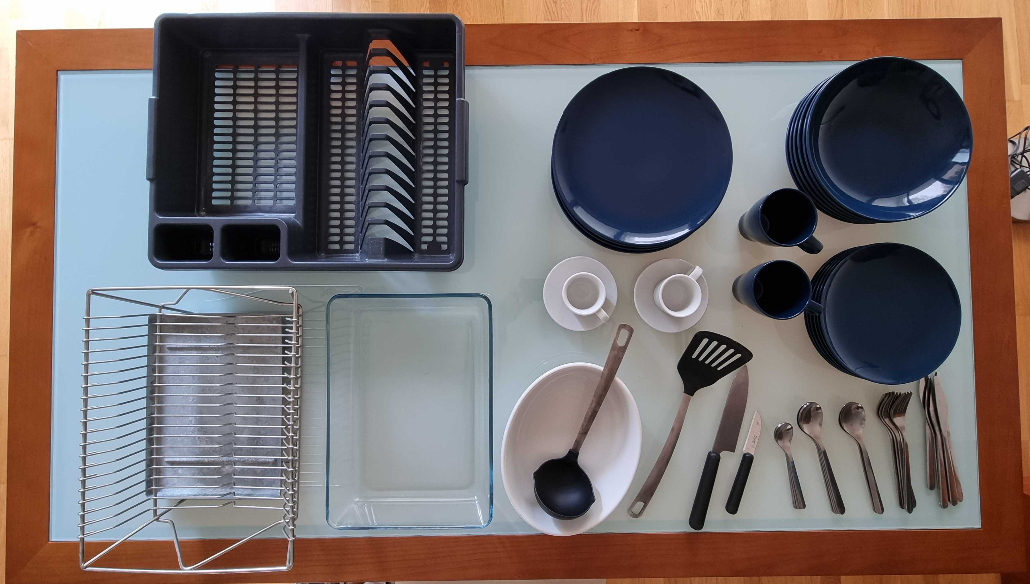 Pack (Loiça + Talheres + Utensílios de cozinha) da marca IKEA