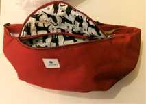 Saszetka nerka duża jak plecak HandMade prezent