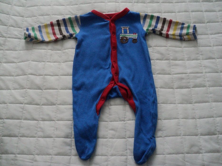 JAK NOWE Pajacyki/piżamka body r. 62 Mothercare H&M