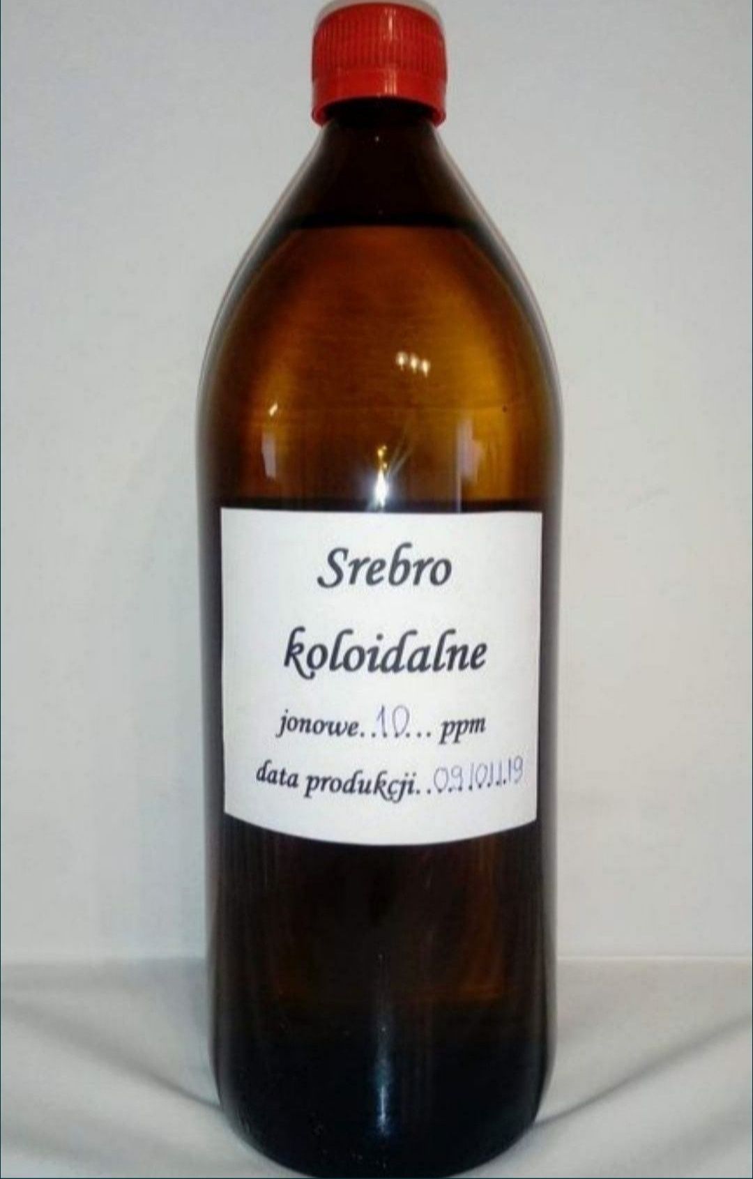 Srebro Jonowe Koloidalne 10 PPM 1 Litr