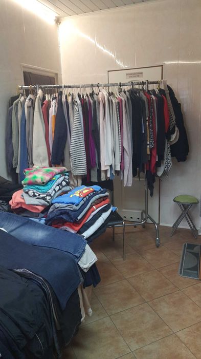 Odzież używana  po likwidacji sklepu