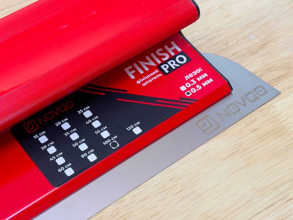 Набір Шпатель: 100см +40см + 25см  (0.5мм) змінні леза нержавіючі