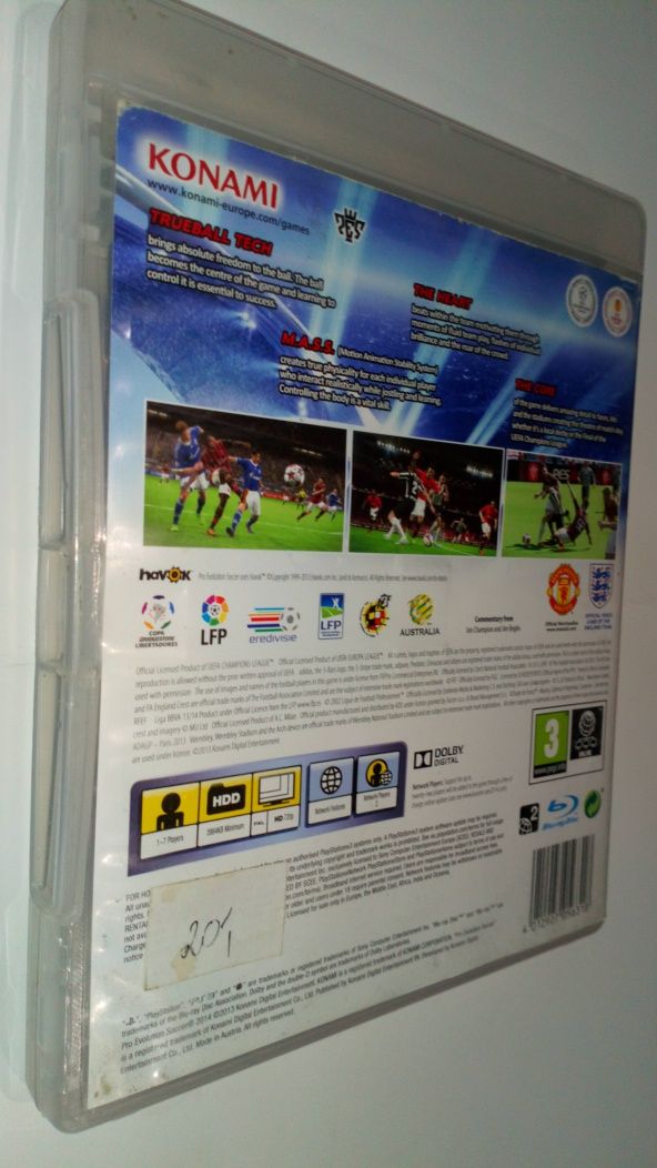 Gra Ps3 PES 2014 Pro Evoluton Soccer gry PlayStation 3 Fifa