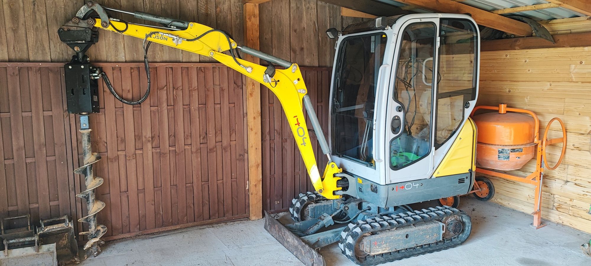 Minikoparka Wacker Neuson ET 1404*Rozsuwane gąsienice*14r*Stan bdb!