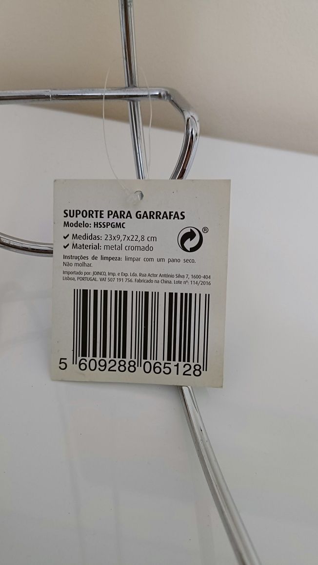 Suporte para garrafas
