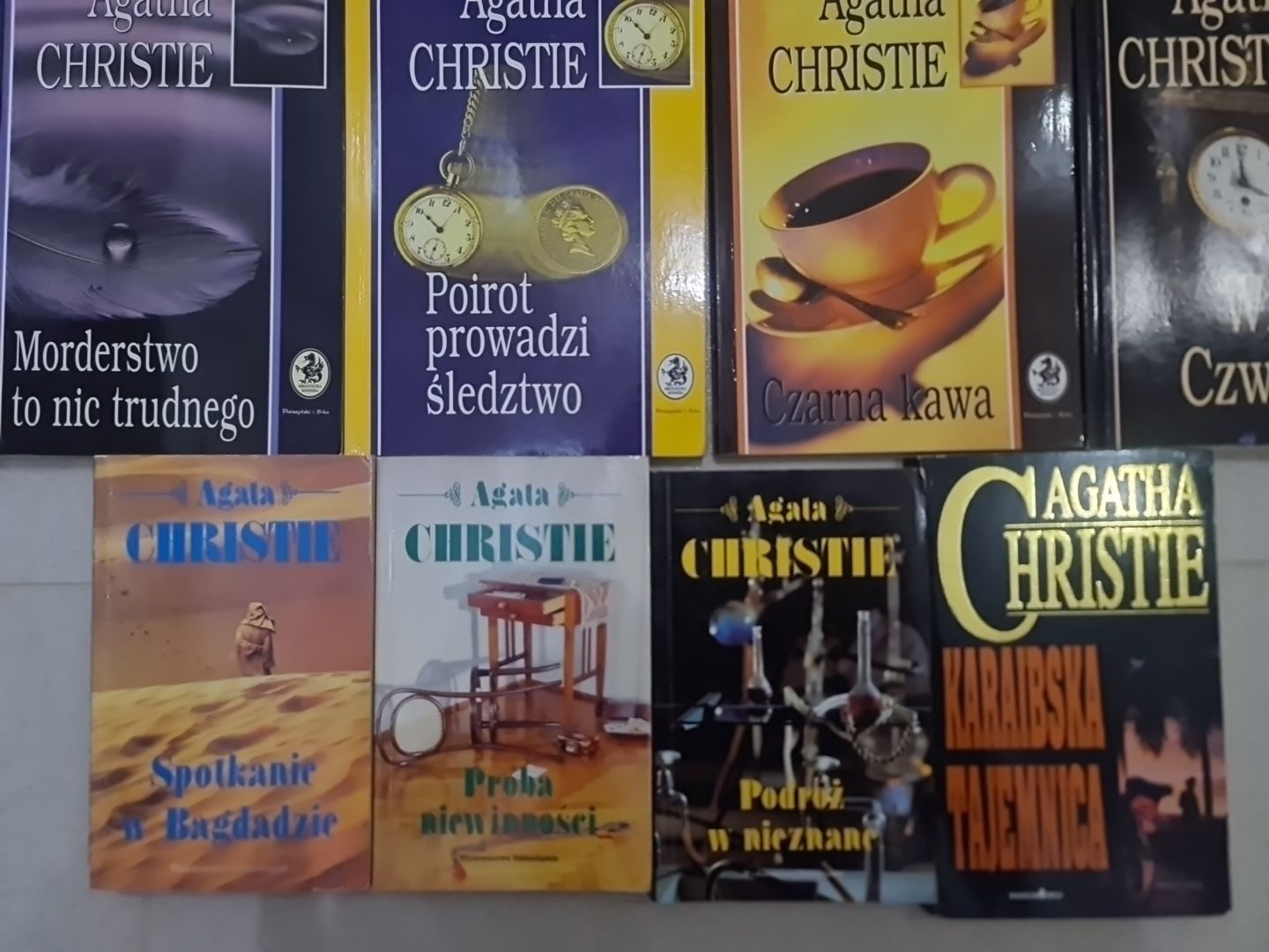 Ksiazki zestaw Agatha Christie Kolekcja Hachette kryminał kryminały