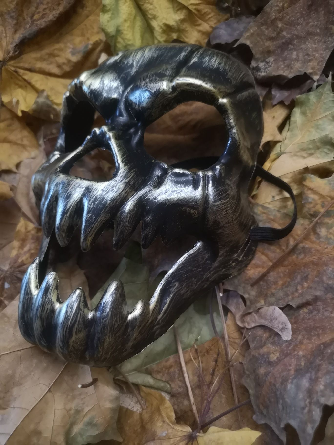 Карнавальная маска скелет монстр хелоуин хэлоуин косплей маскарад