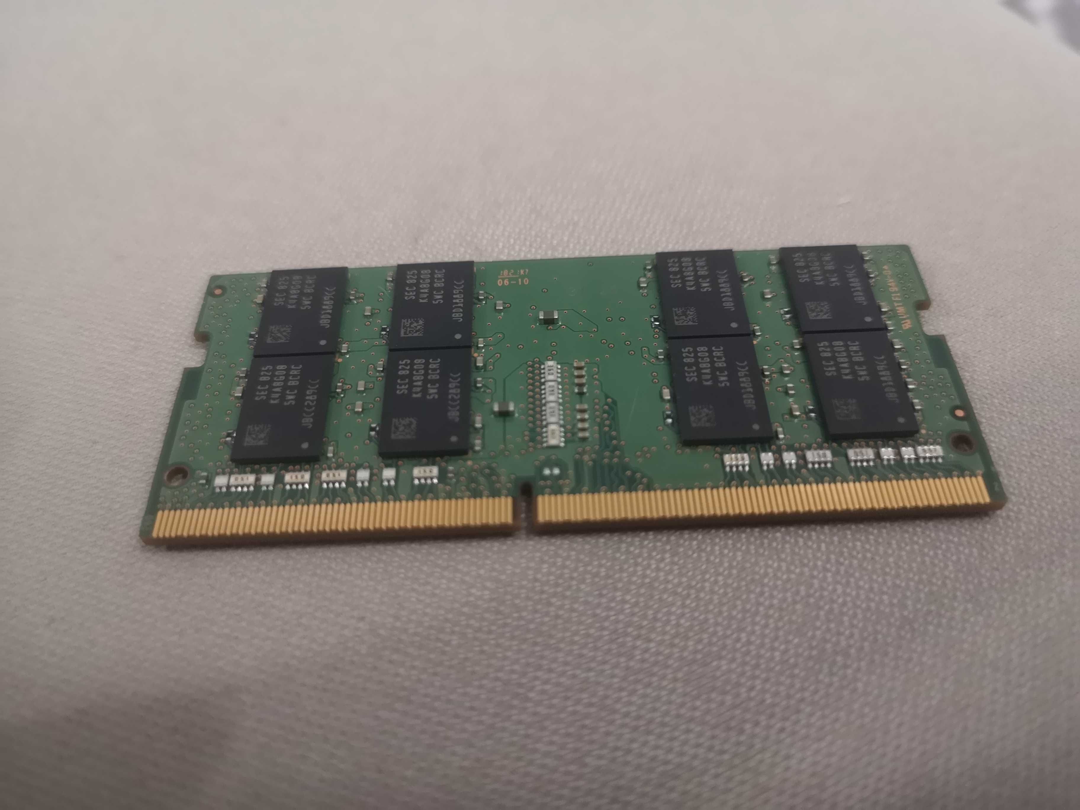 Memória RAM SO-DIMM Samsung 16gb PC4-2400 (portátil)