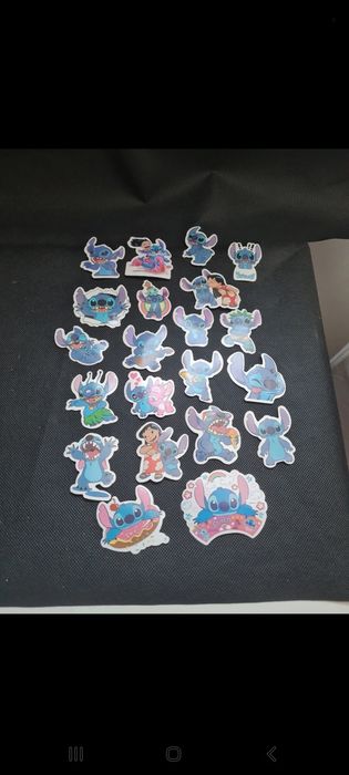 48 autocolantes lilo e stitch