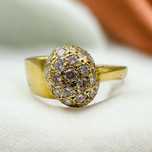 Pierścionek Złoty z Brylantami 750/18k 1.00ct Certyfikat roz16