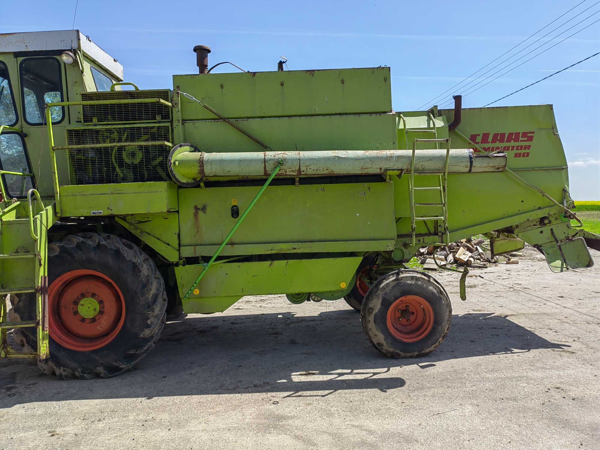 Claas Dominator 80 nowa kosa i bagnety