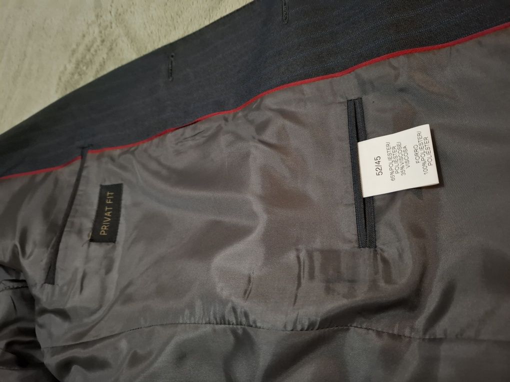Fato Cinzento Suits Inc, como novo, tamanho 52/45