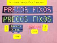 Placas bublicitarias antigas anos 70 a 80