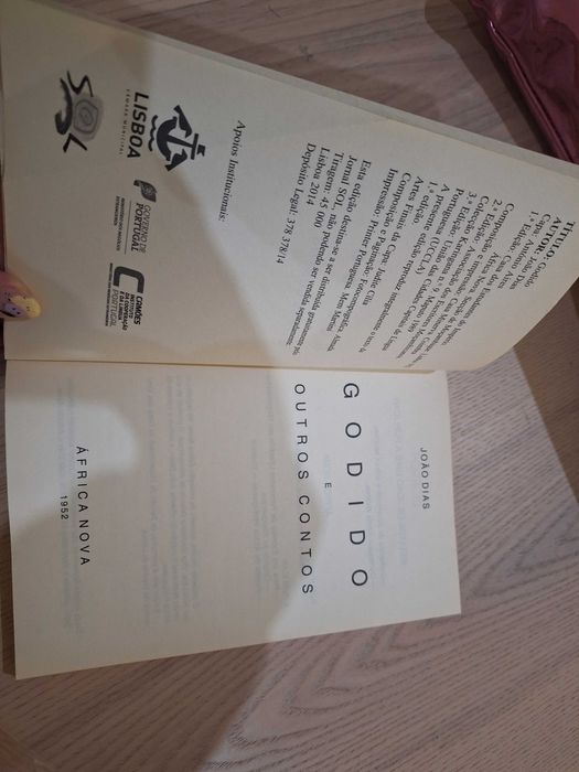 Godido, de João Dias. Casa dos Estudantes do Império. Moçambique