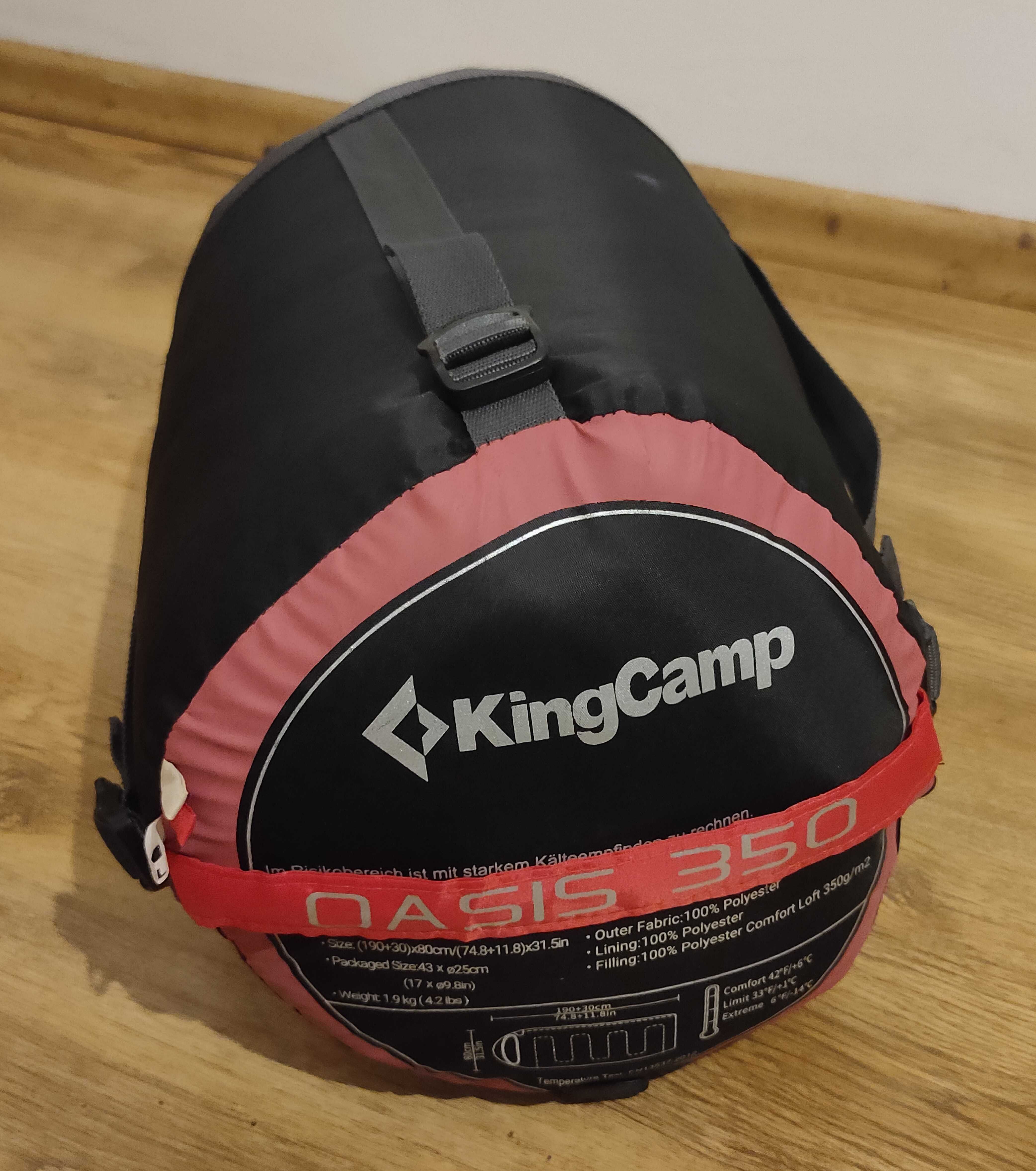 Torba kempingowa KING CAMP Oasis 350/Śpiwór/Sleeping Bag/rozmiar L