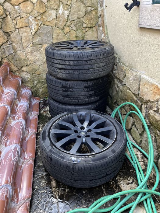 4 pneus e jantes range rover