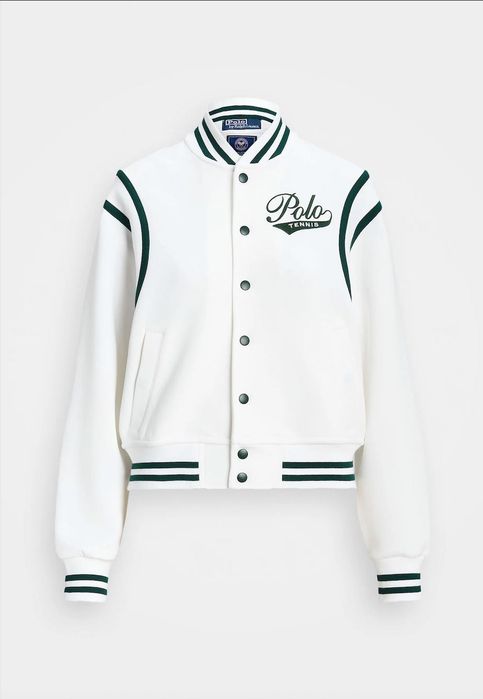 LUXURY НОВИЙ Жіночий Бомбер Ralph Lauren Wimbledon, Розмір L, оригінал