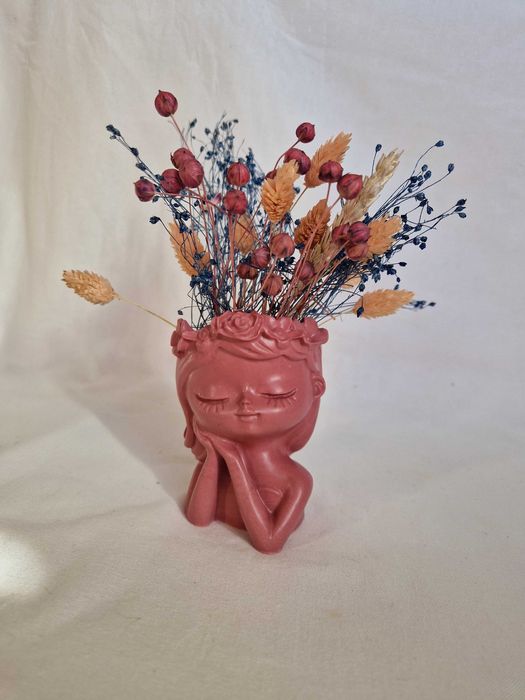 Jarra Flores e Gestos - Artigo de Decoração