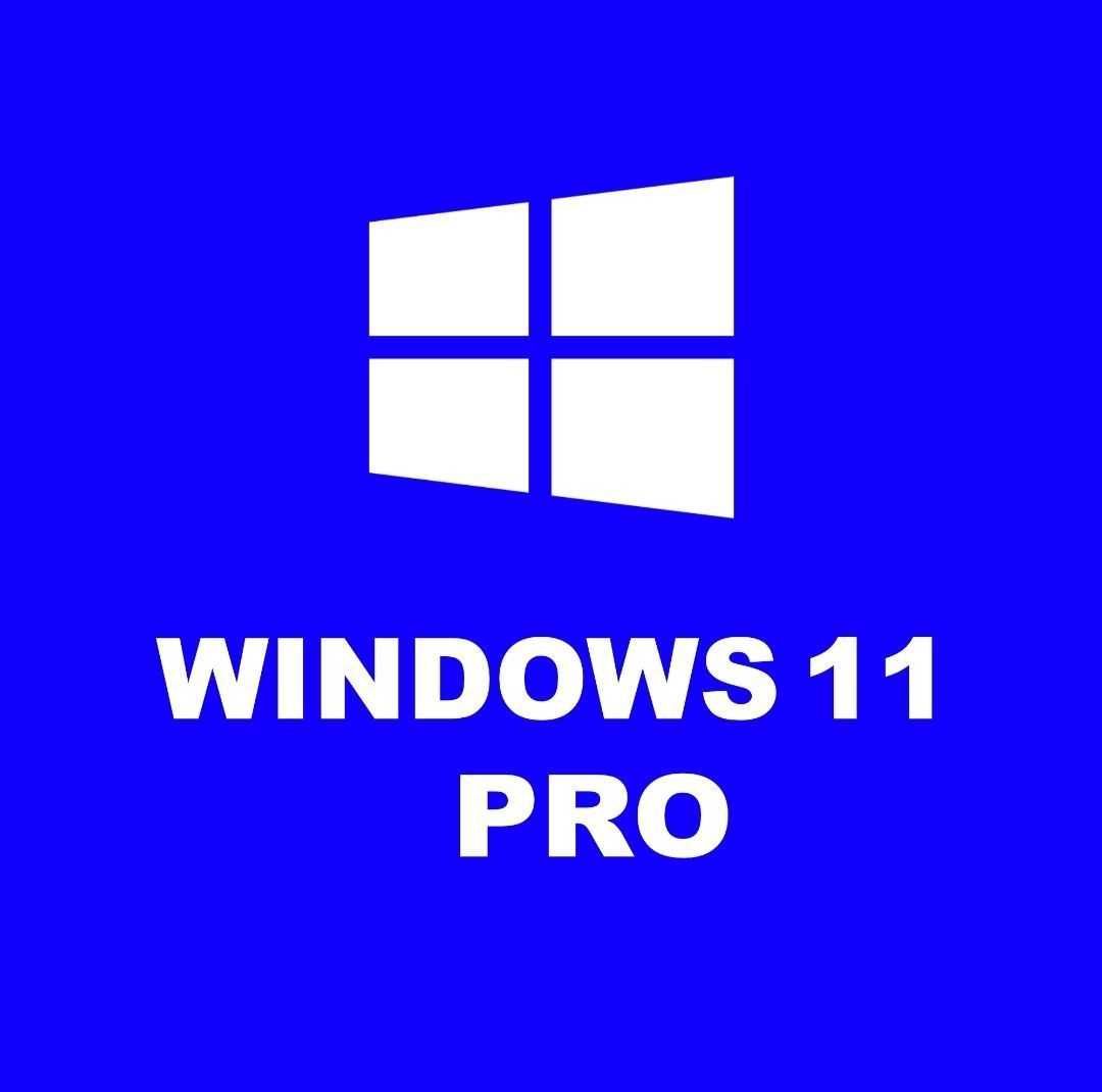 Ліцензія Windows 11 Pro або 10 Pro OEM/RETAIL ключ для ПК та ноутбука!